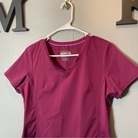 healing hands Tops - Healing hands Purple label plum purple scrub top women’s size small